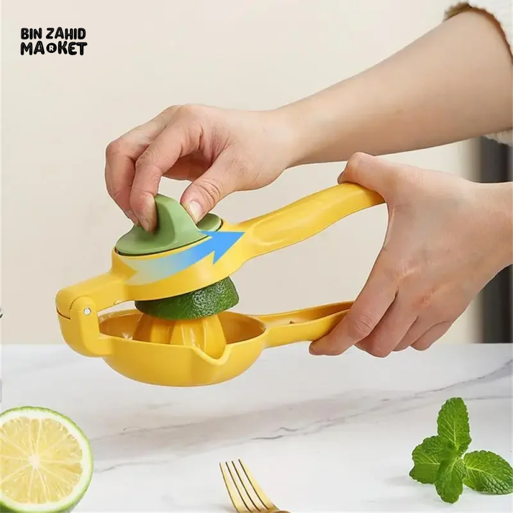 LEMON SQUEEZER CITRUS PRESS PORTABLE HANDHELD FRUIT JUICER
