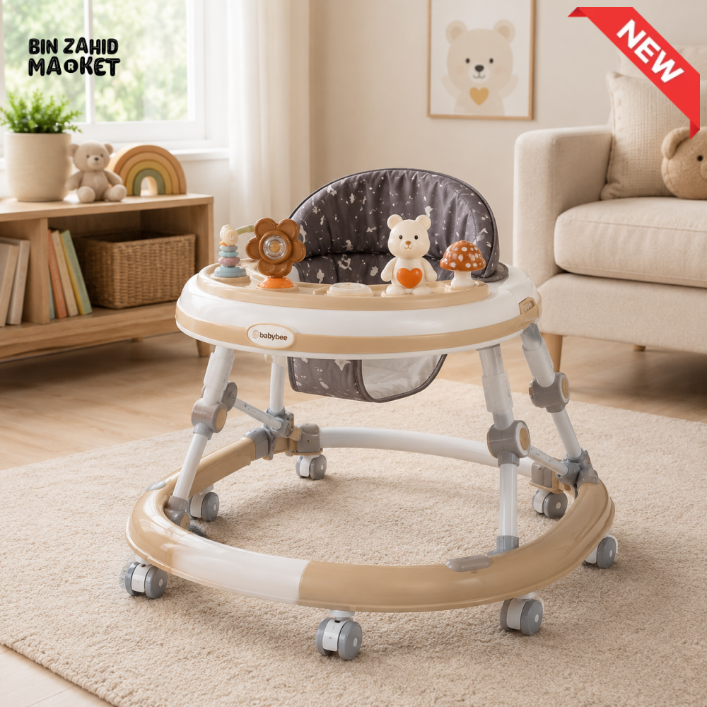 LITTLE EXPLORER BABY WALKER - BROWN