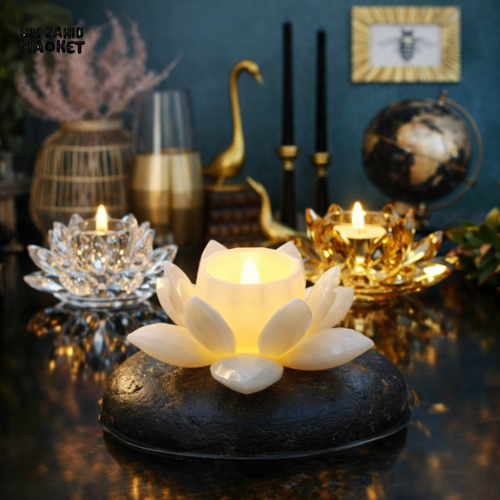 LOTUS FLOWER LED TEALIGHT STYLE LIGHT – FESTIVE HOME DECOR