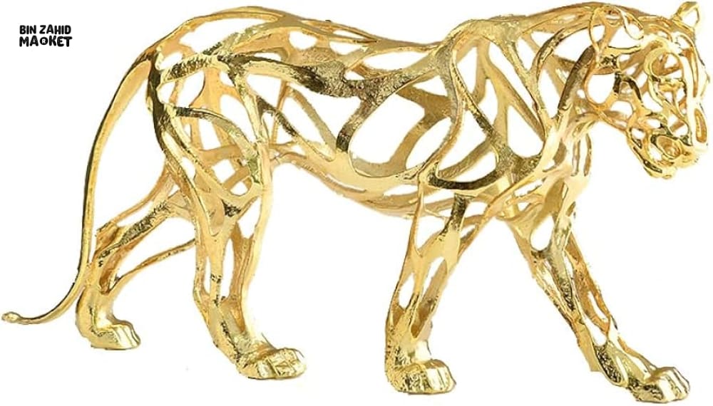 LUXOR METAL LION SCULPTURE VERSATILE DECORATIVE