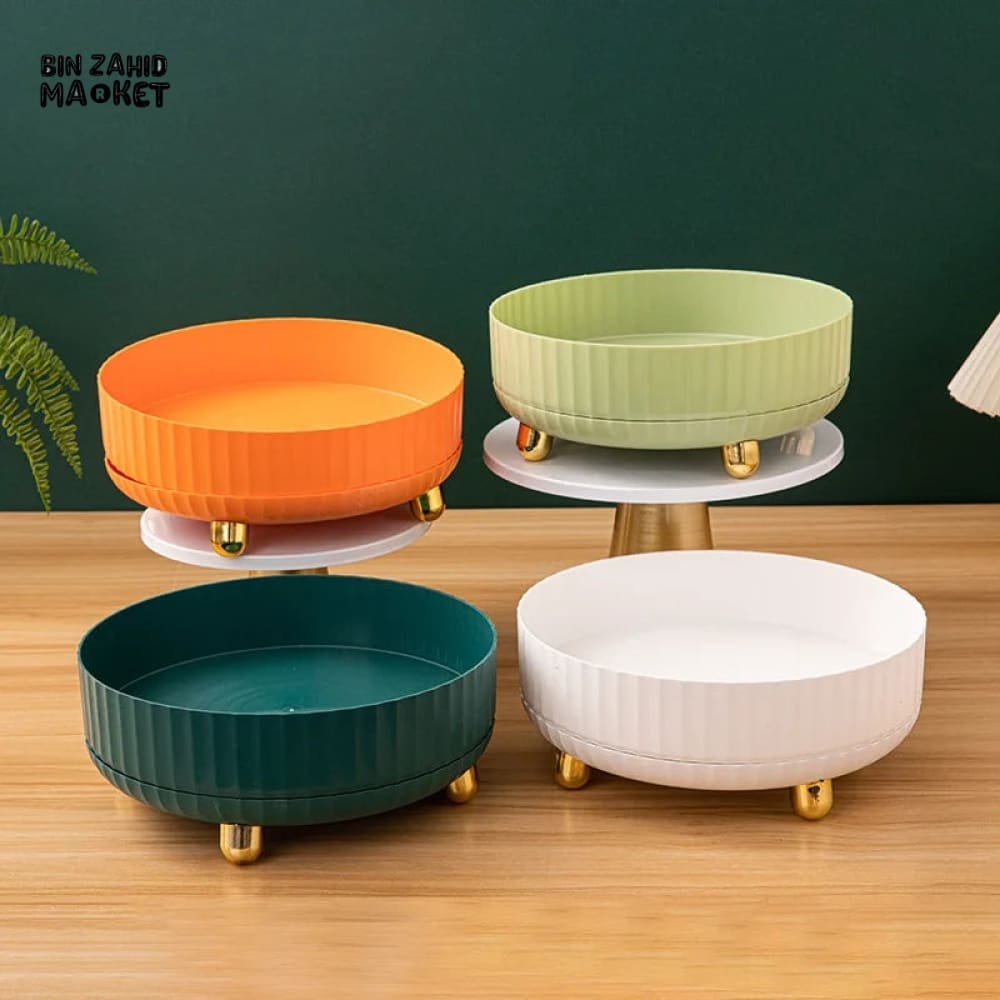 LUXOR ROTATING STORAGE TRAY - PLASTIC