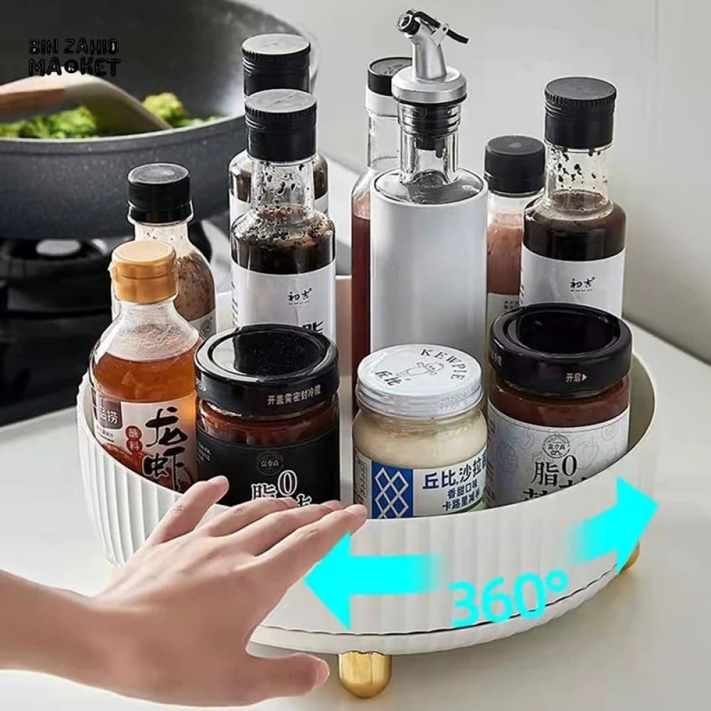 LUXOR ROTATING STORAGE TRAY - PLASTIC