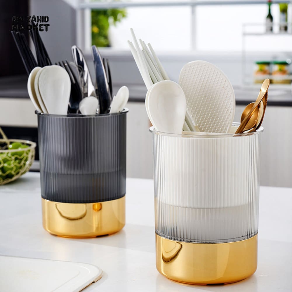LUXORMOVE DETACHABLE CHOPSTICKS HOLDER – LUXURY MULTIFUNCTIONAL UTENSIL STORAGE WITH DRAINAGE & ANTI MOLD DESIGN
