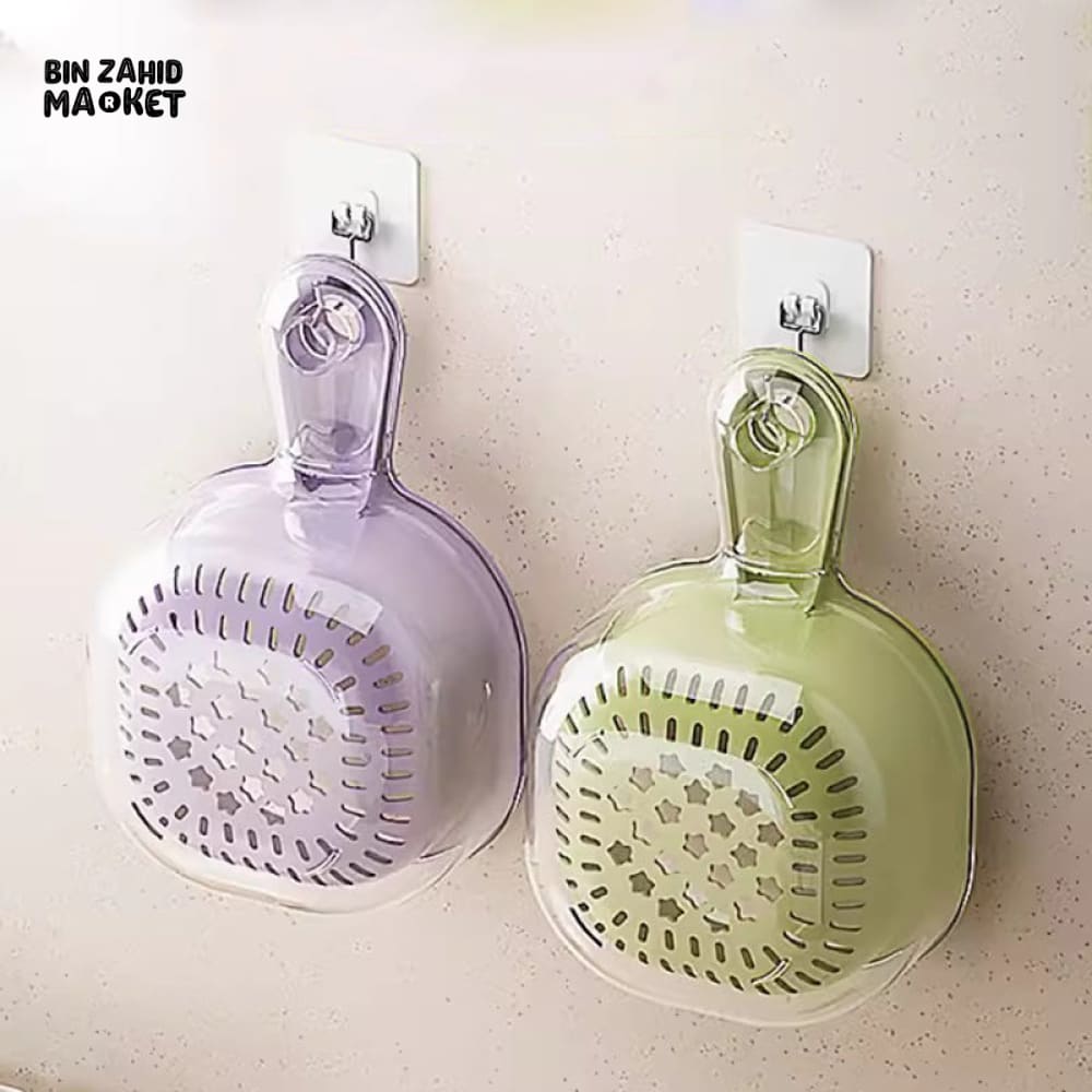 LUXORMOVE DOUBLE LAYER VEGETABLE & FRUIT BASKET – 2 IN 1 THICKENED DRAIN FILTER WITH CUTE HANDLE FOR HOME USE