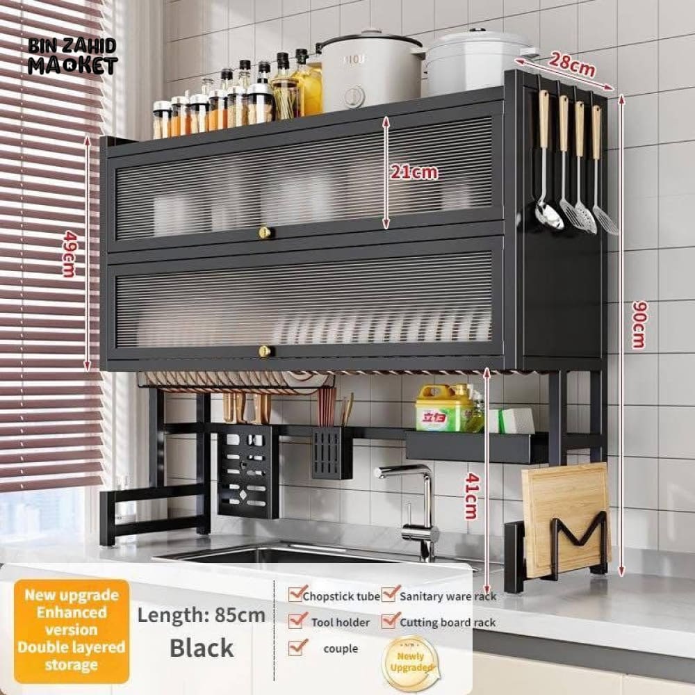 Double Cabin Over the Sink Rack