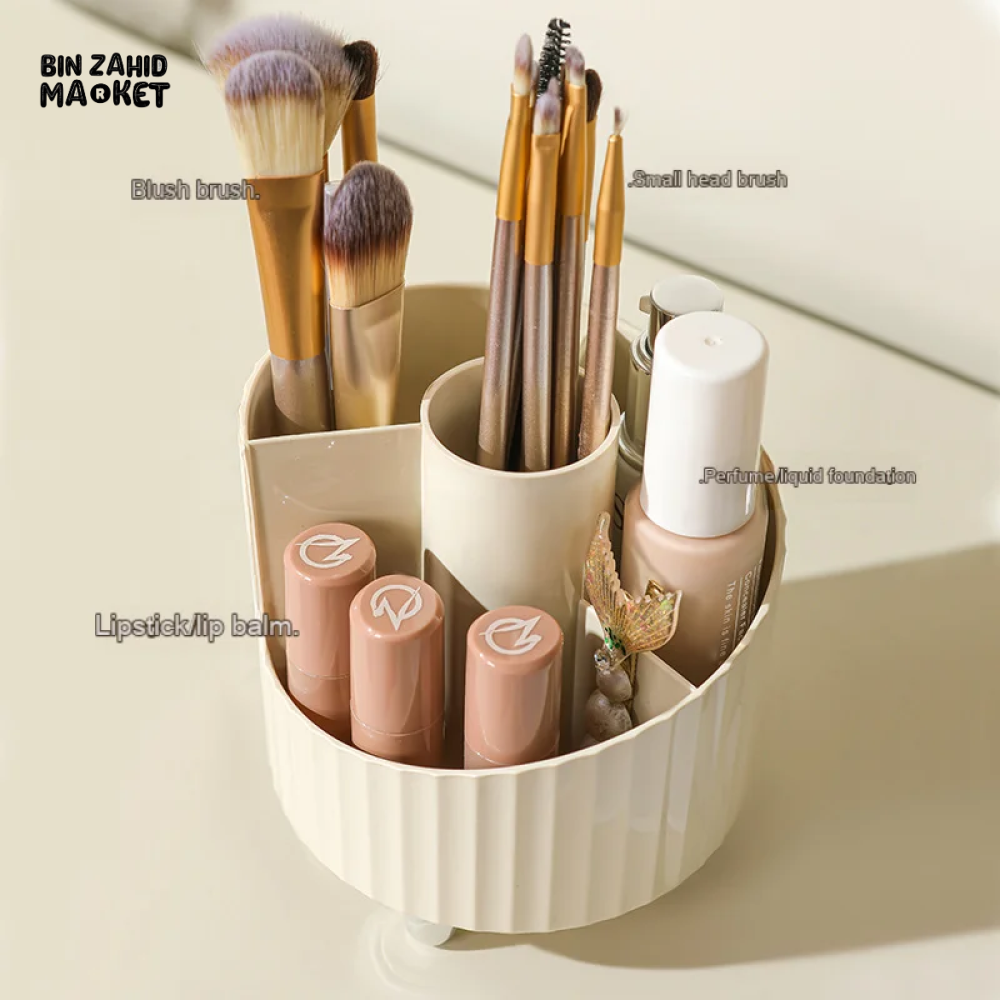 LUXORMOVE MAKEUP STORAGE – CUTE DESIGN LARGE BRUSH & LIPSTICK HOLDER FOR DESKTOP