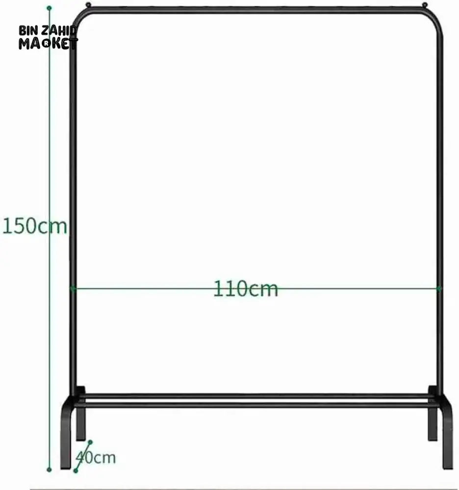 LUXORMOVE METAL CLOTH STAND - SINGLE POLE