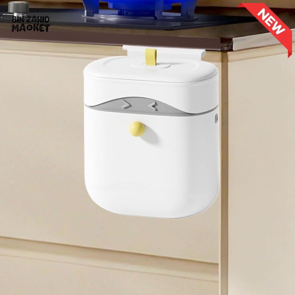 LUXORMOVE MOVEABLE HANGING TRASH BIN - FLIP LID