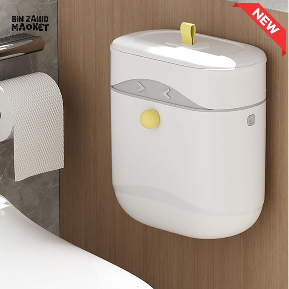 LUXORMOVE MOVEABLE HANGING TRASH BIN - FLIP LID