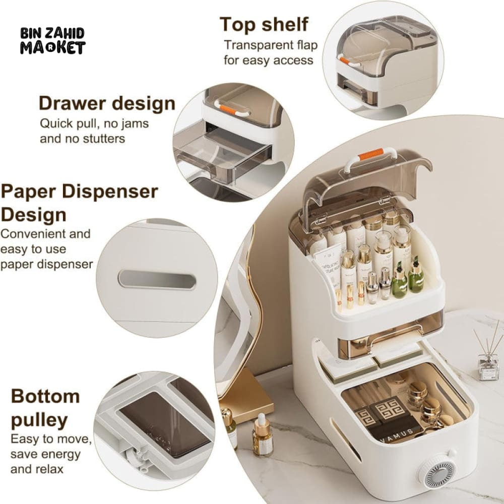 LUXORMOVE MULTI-LAYERS CABINET ORGANIZERS WITH DRAWERS