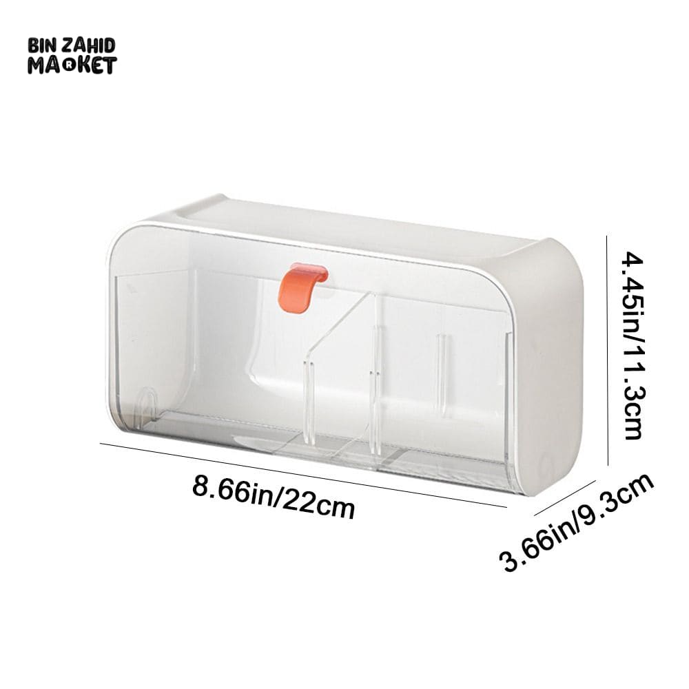LUXORMOVE WALL MOUNTED MULITFUNCTIONAL STORAGE ORGANIZER BOX