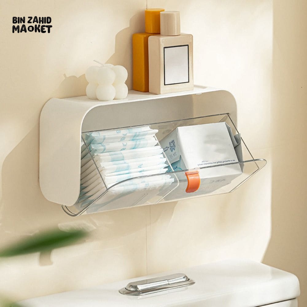 LUXORMOVE WALL MOUNTED MULITFUNCTIONAL STORAGE ORGANIZER BOX