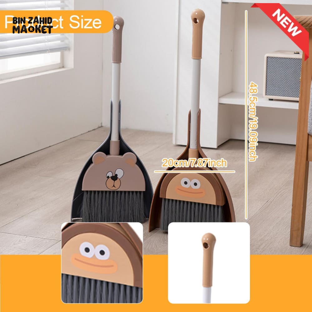 Kids Broom Dust Pan Set