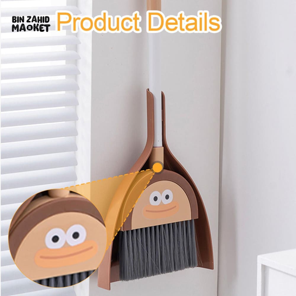 Kids Broom Dust Pan Set