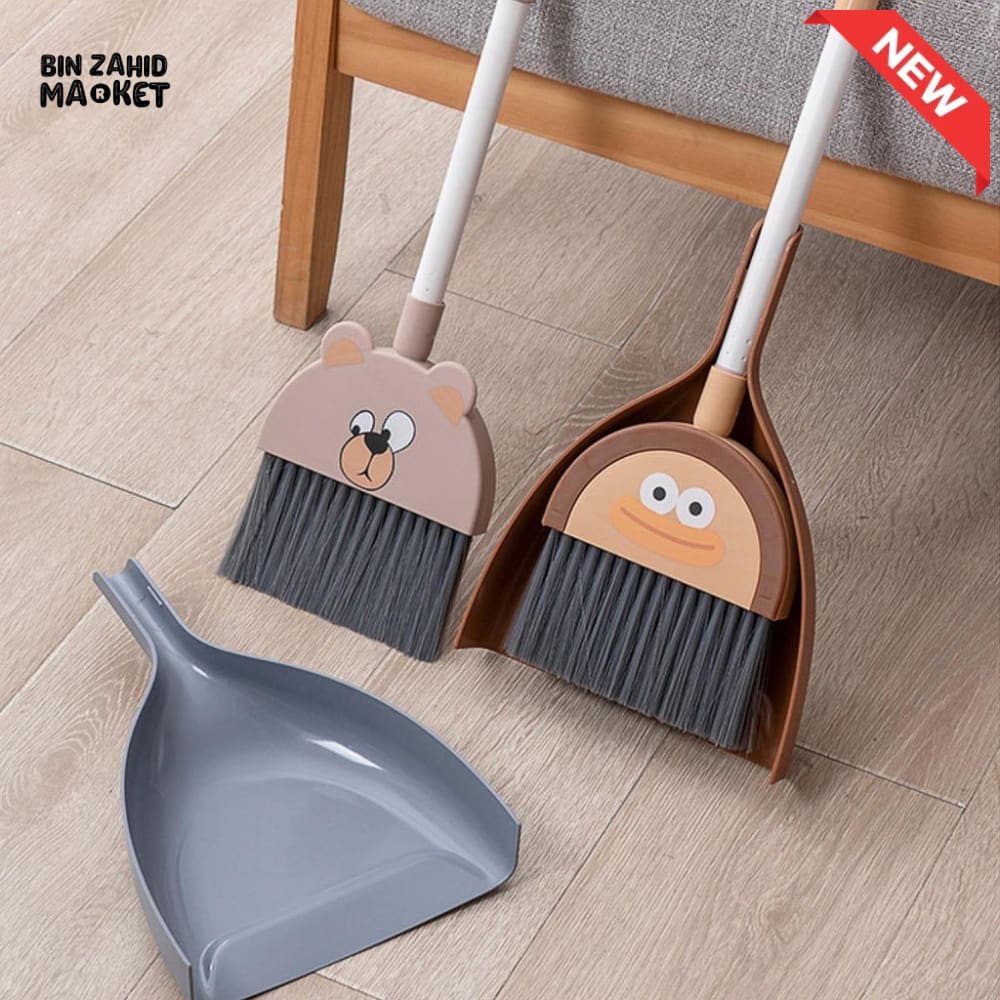 Kids Broom Dust Pan Set