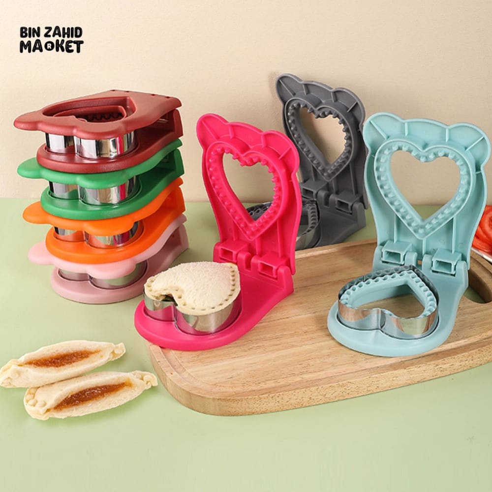 LUXURMOVE QUICK BREAD FOR SANDWICHES CUTTER TOOL - HEART