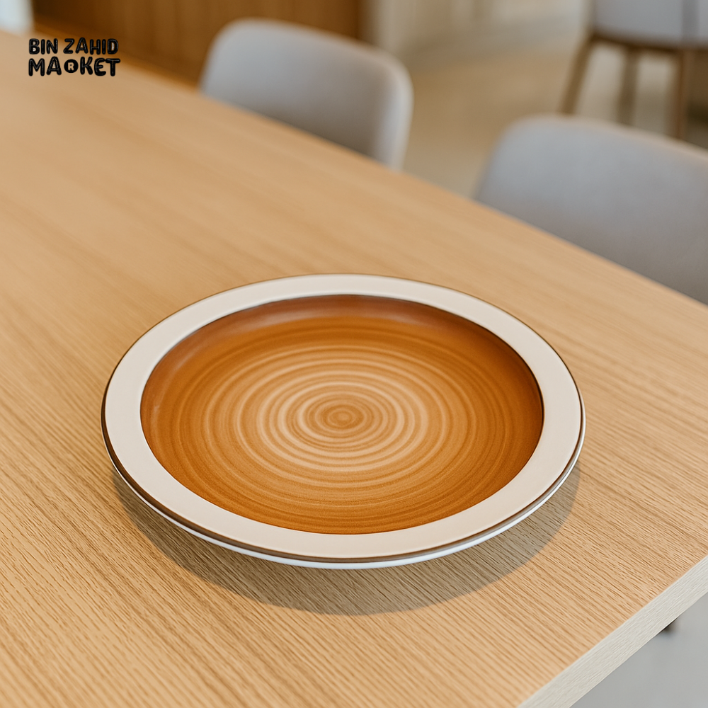 LUXURY CERAMIC DINNER PLATE – MODERN TABLETOP STYLE