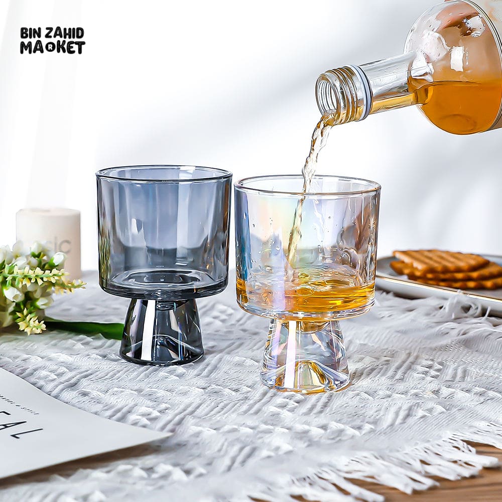 LUXURY CLEAR GLASS DESSERT BOWLS SET – 200ML – 6 PIECE ELEGANT TABLEWARE