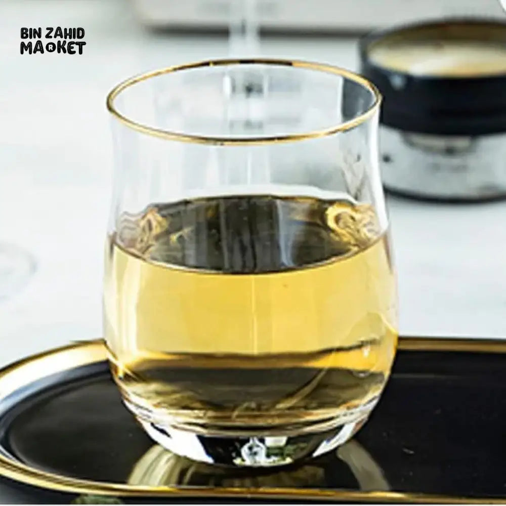 LUXURY CRYSTAL GLASSWARE – ERECT TEXTURED DESIGN SET OF 6