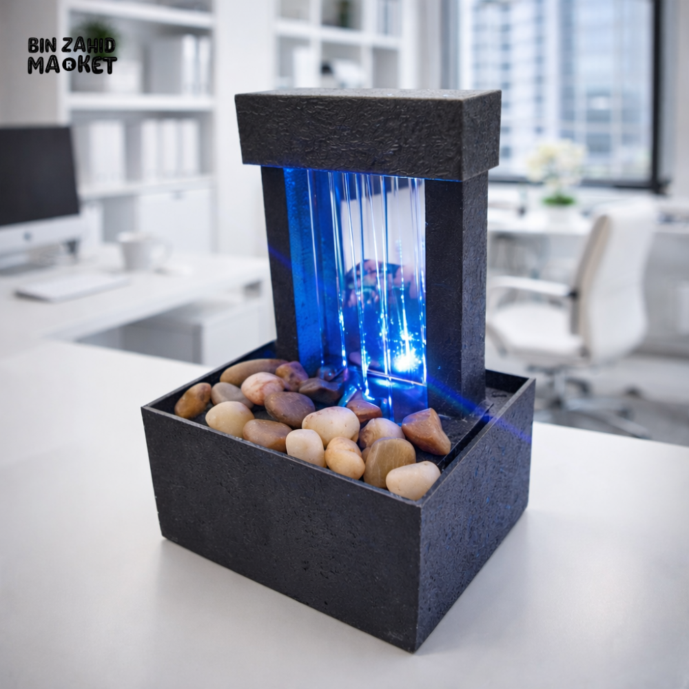 LUXURY DECORATIVE TABLETOP WATER FOUNTAIN - AURA FALL