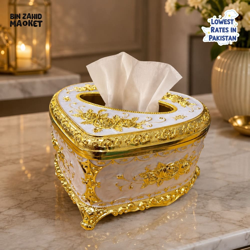 LUXURY PEARL FINISH TISSUE BOX