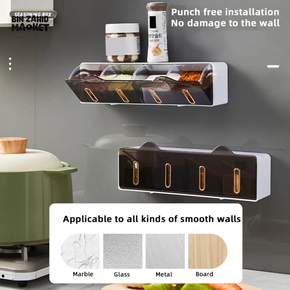 LUXURY WALL MOUNTED SPICES BOX