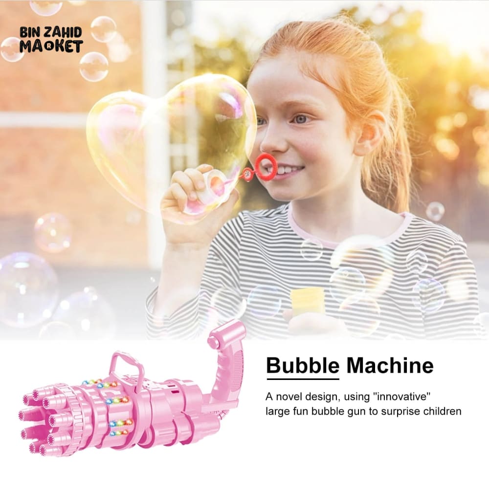 MACHINE BUBBLE GUN