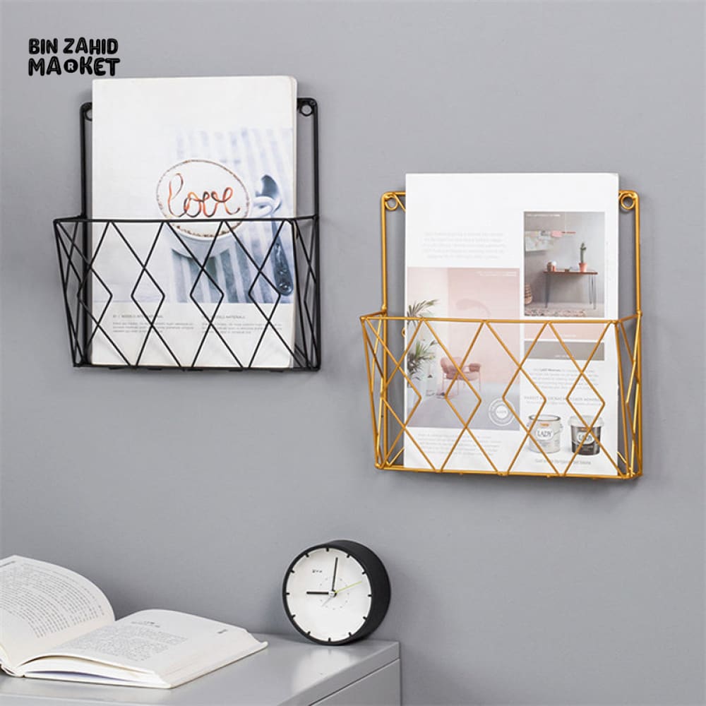 MAGAZINE & BOOKS SHELF ORGANIZER