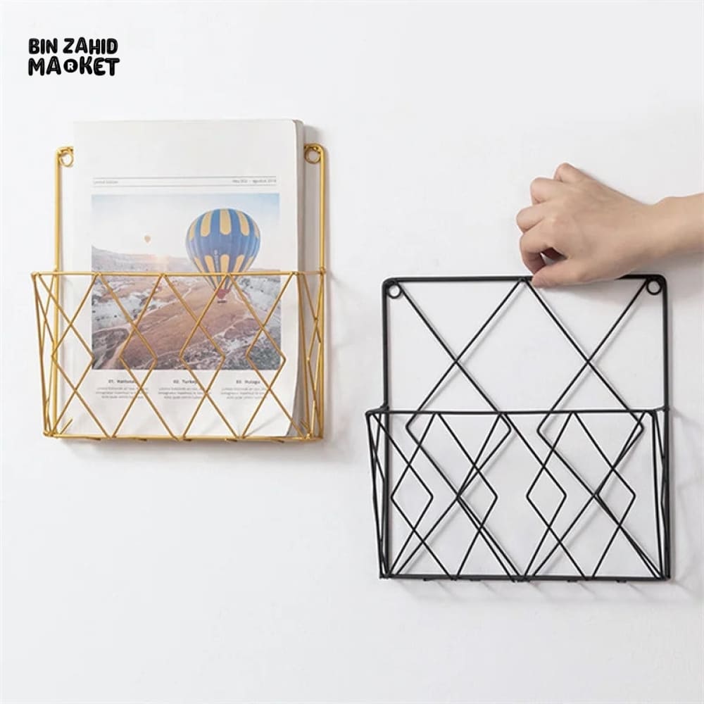 MAGAZINE & BOOKS SHELF ORGANIZER