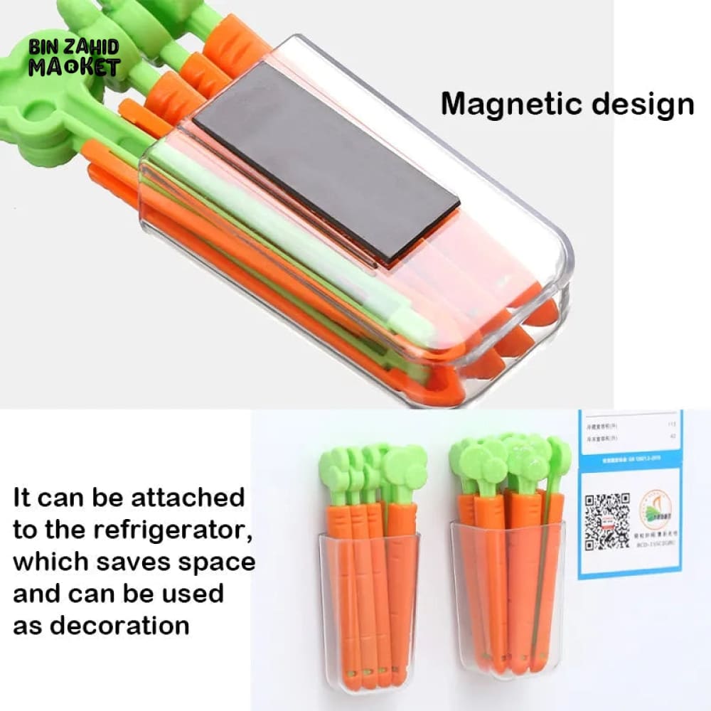 MAGNETIC CARROT SEALING CLIP