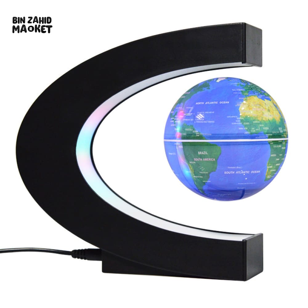 MAGNETIC FLOATING GLOBE NIGHT LAMP FOR LUXURY BEDROOM DECOR
