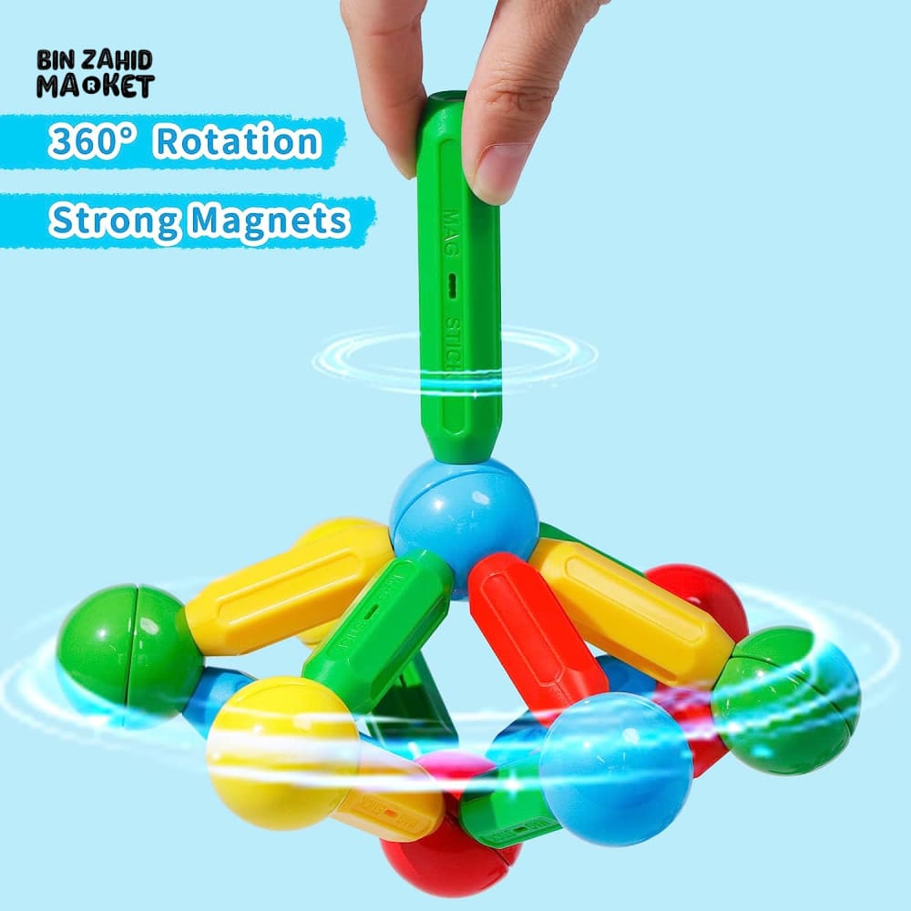MAGNETIC STICKS BUILDING BLOCKS