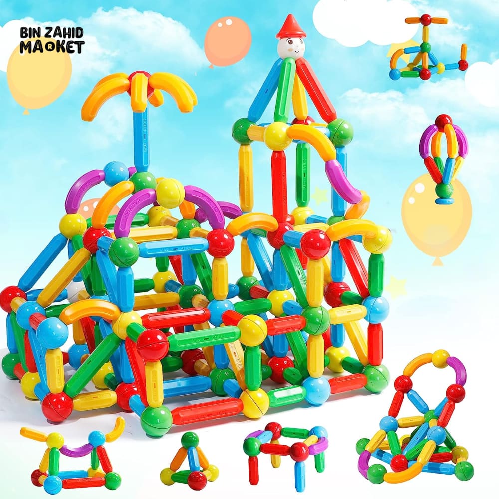 MAGNETIC STICKS BUILDING BLOCKS