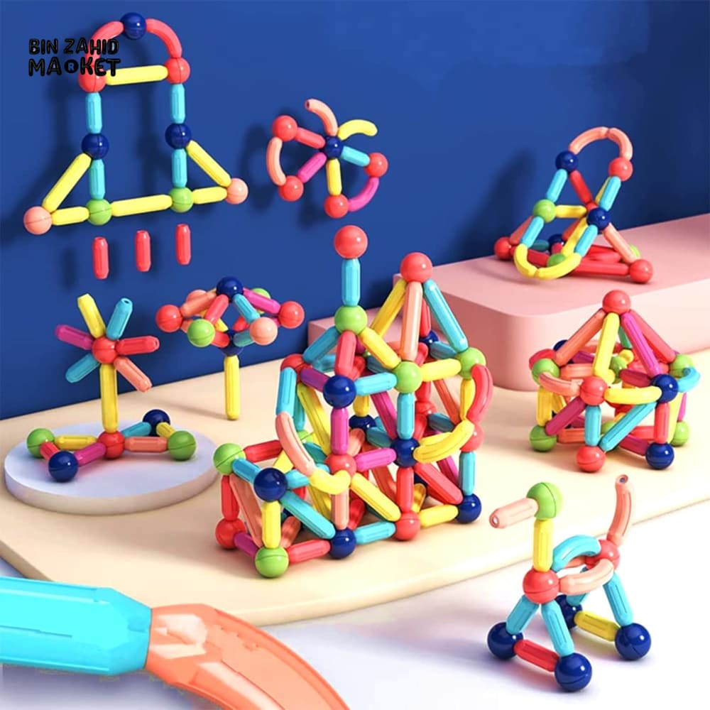 MAGNETIC STICKS BUILDING BLOCKS