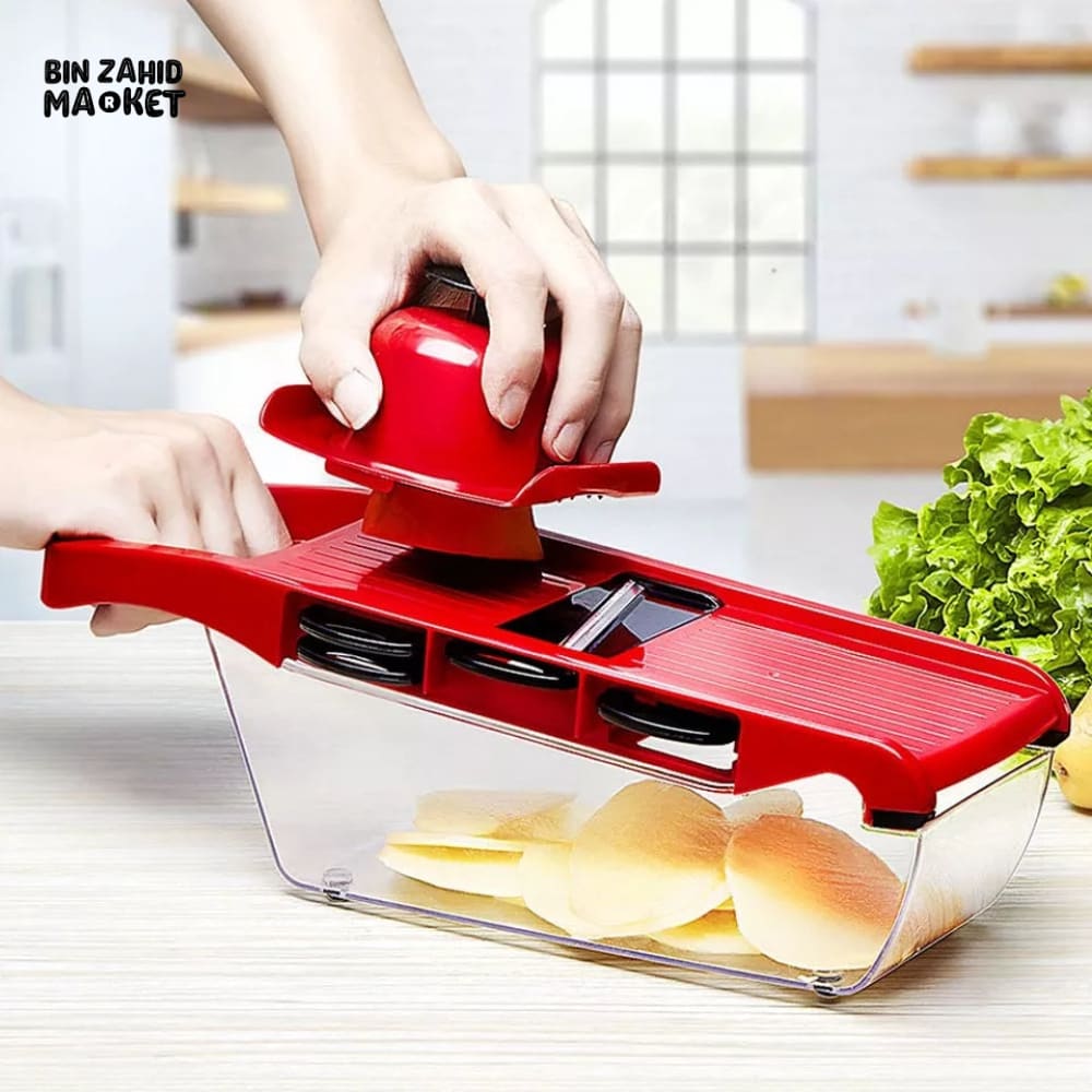 MANDOLINE 6IN1 VEGETABLE GRATER