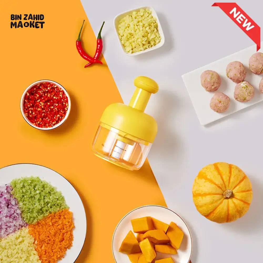 MANUAL GARLIC PRESS – HEAVY-DUTY GARLIC CRUSHER TOOL