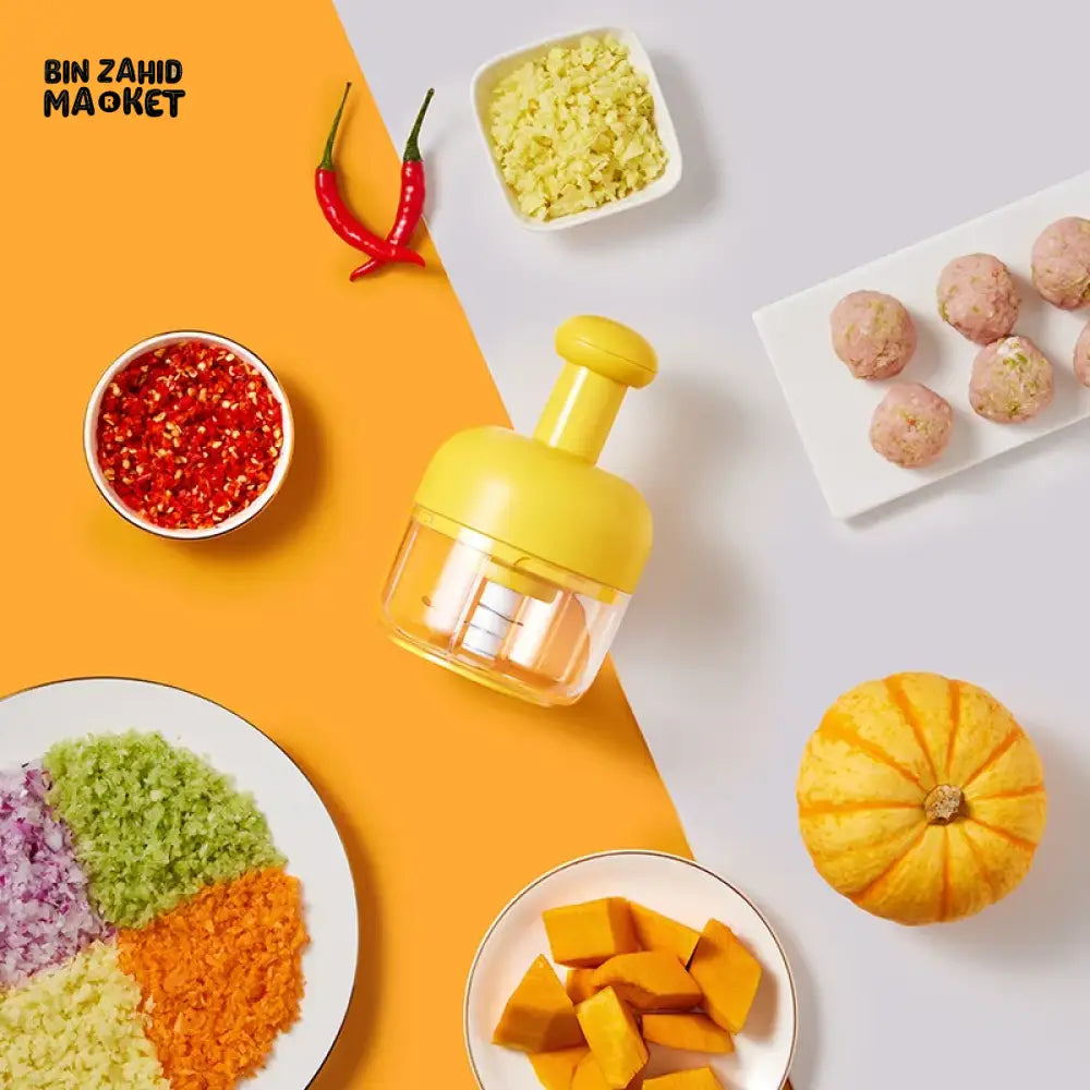 MANUAL GARLIC PRESS – HEAVY-DUTY GARLIC CRUSHER TOOL