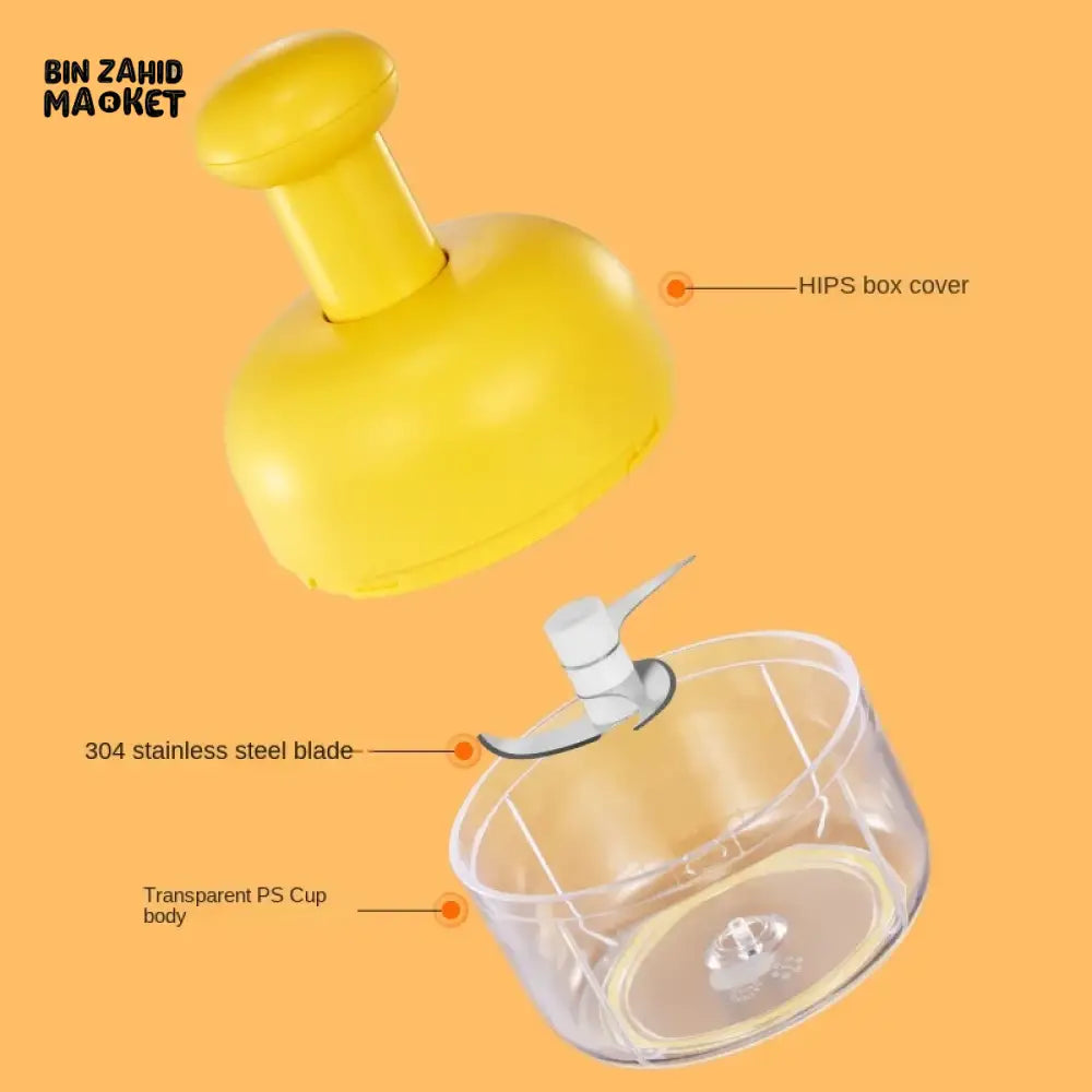 MANUAL GARLIC PRESS – HEAVY-DUTY GARLIC CRUSHER TOOL