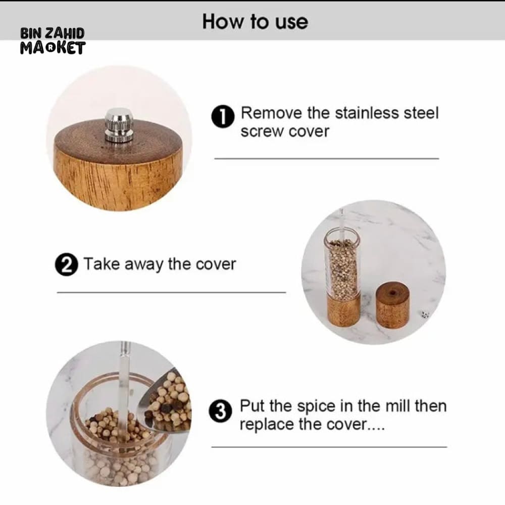 MANUAL SALT & PEPPER GRINDER TOOL