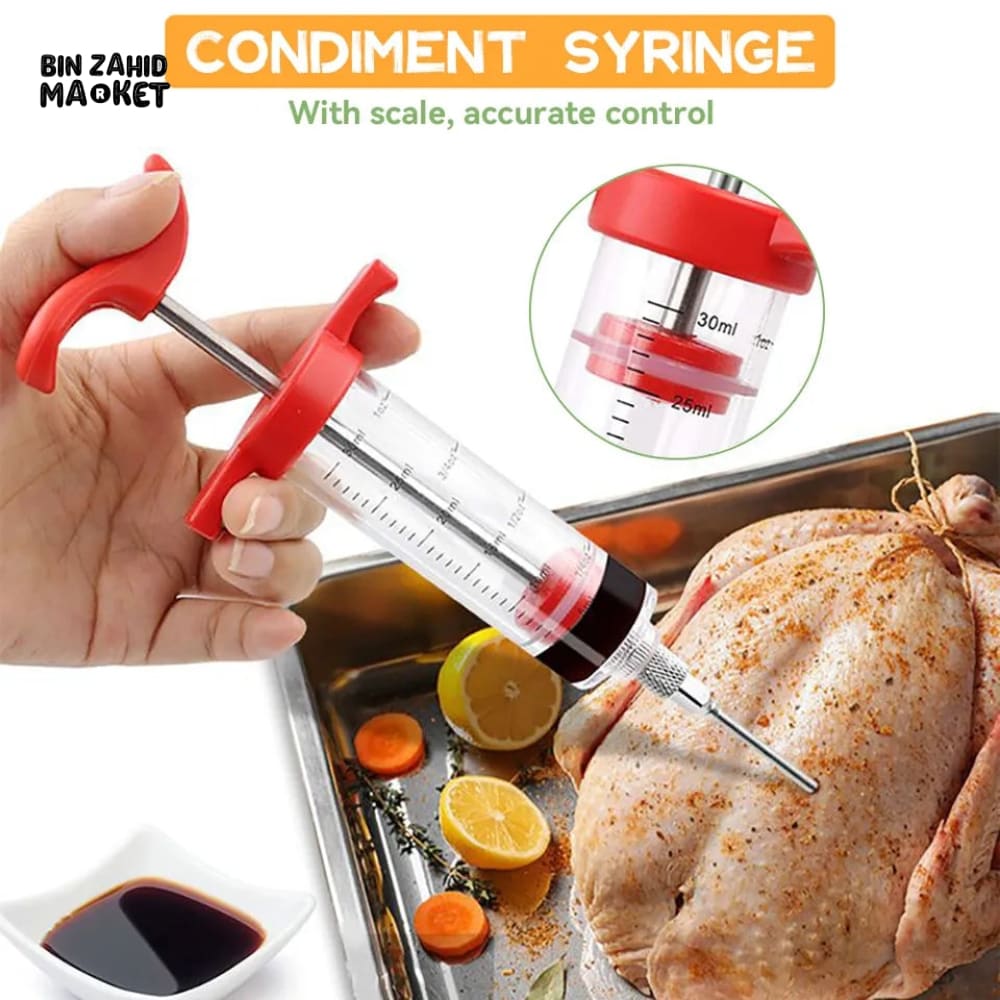 MEAT MARINADE SYRINGE