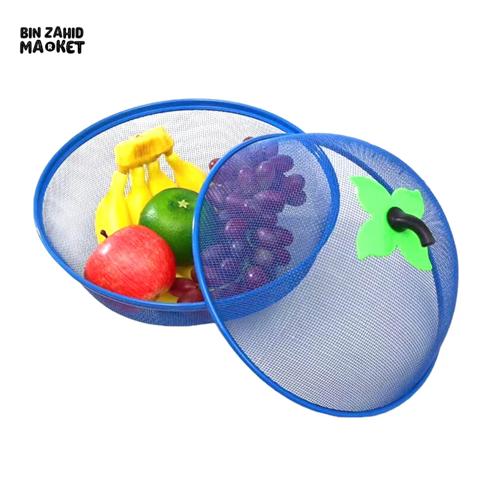 MESH FRUIT BASKET WITH NET COVER – KEEPS FLIES & INSECTS AWAY