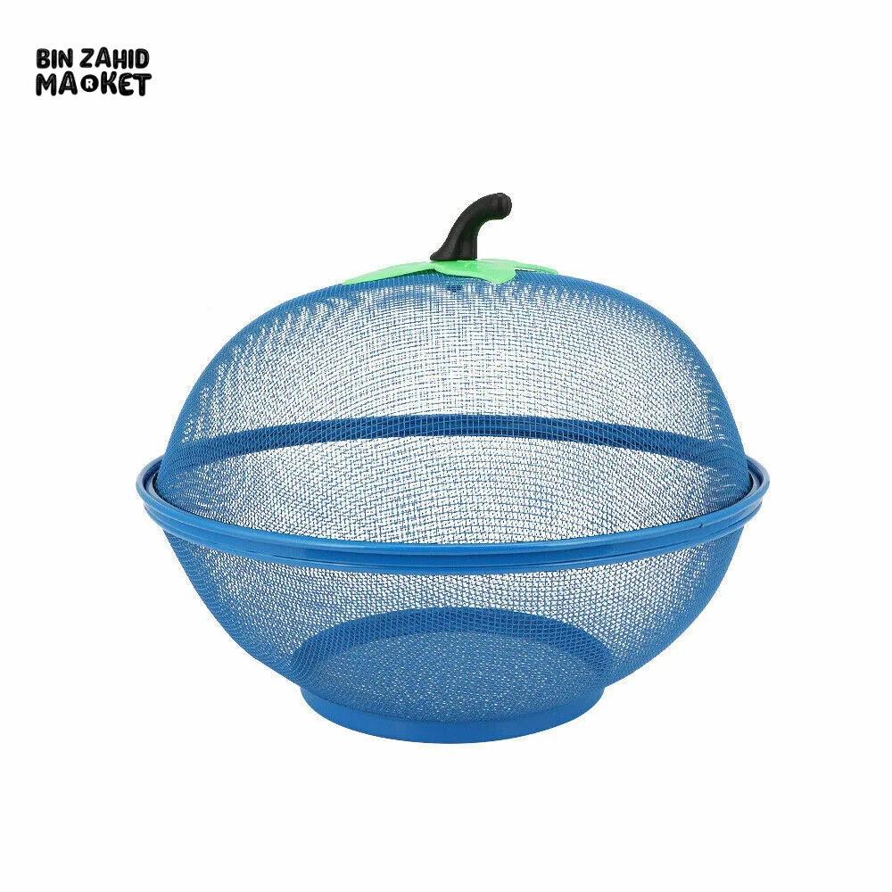 MESH FRUIT BASKET WITH NET COVER – KEEPS FLIES & INSECTS AWAY