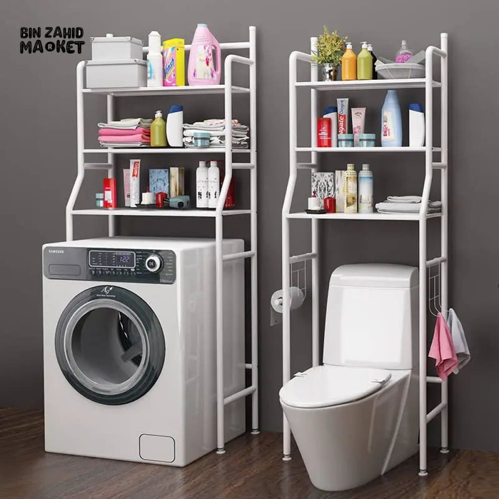 METAL FLOOR TYPE WASHROOM SHELF