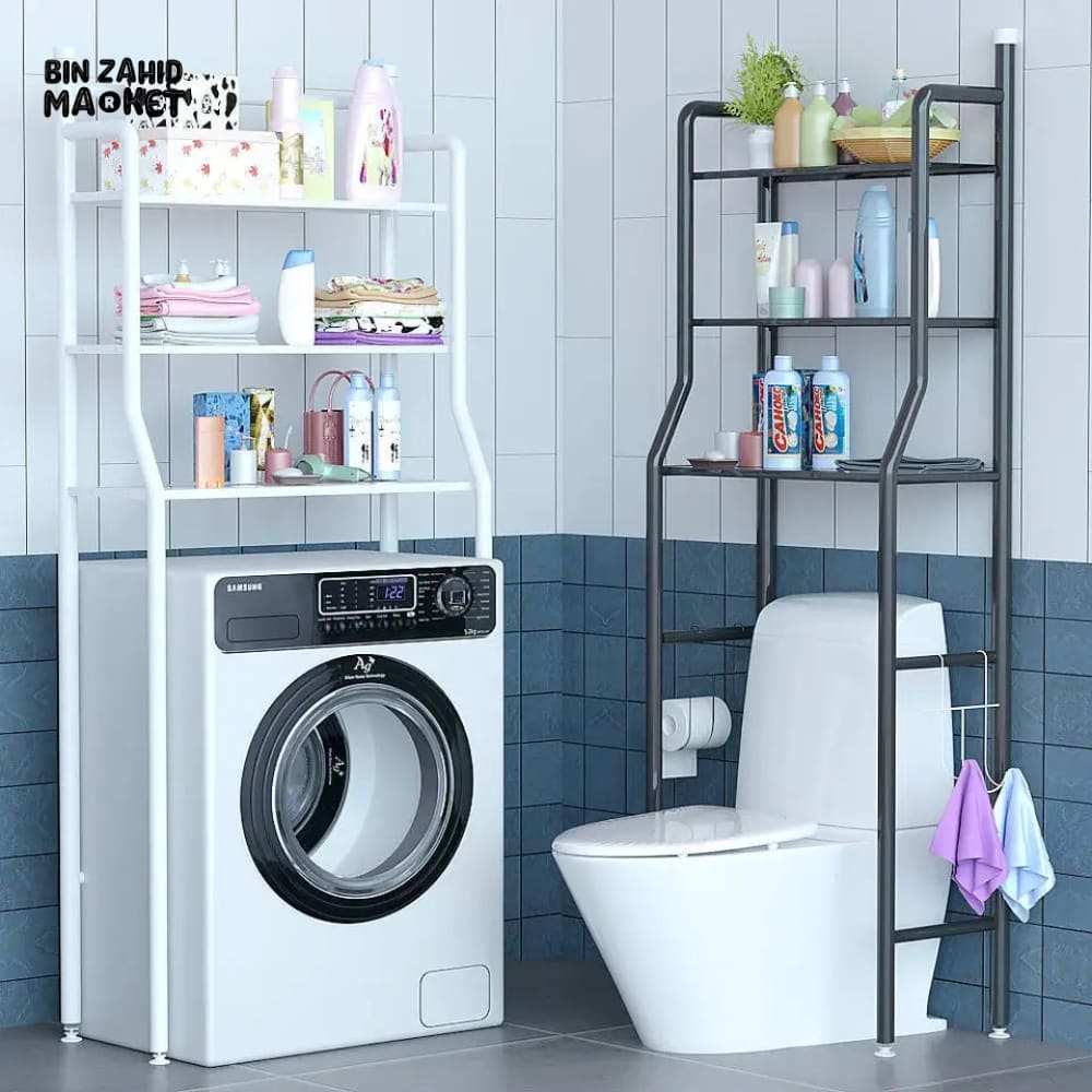 METAL FLOOR TYPE WASHROOM SHELF