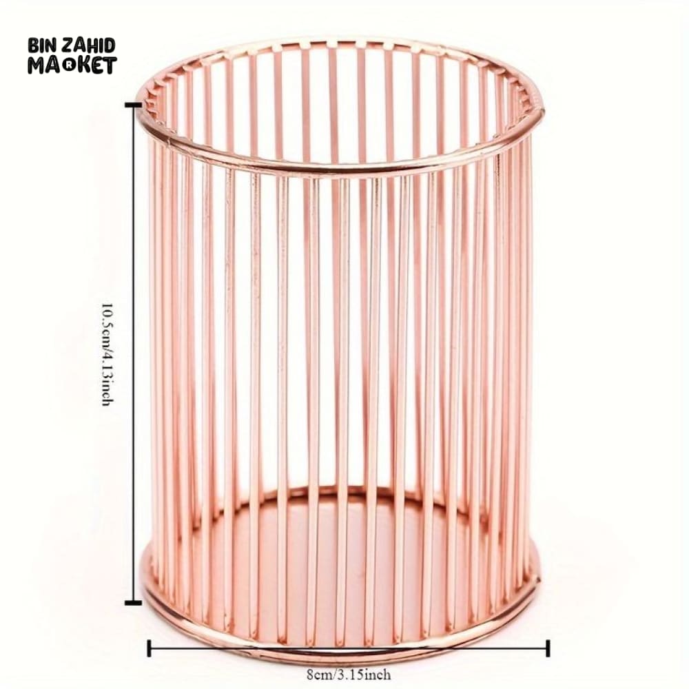 METAL RODES ORGANIZER FOR BRUSHES AND PENS