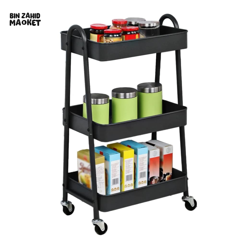 METAL UTILITY TROLLEY
