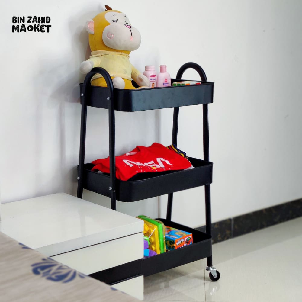 METAL UTILITY TROLLEY