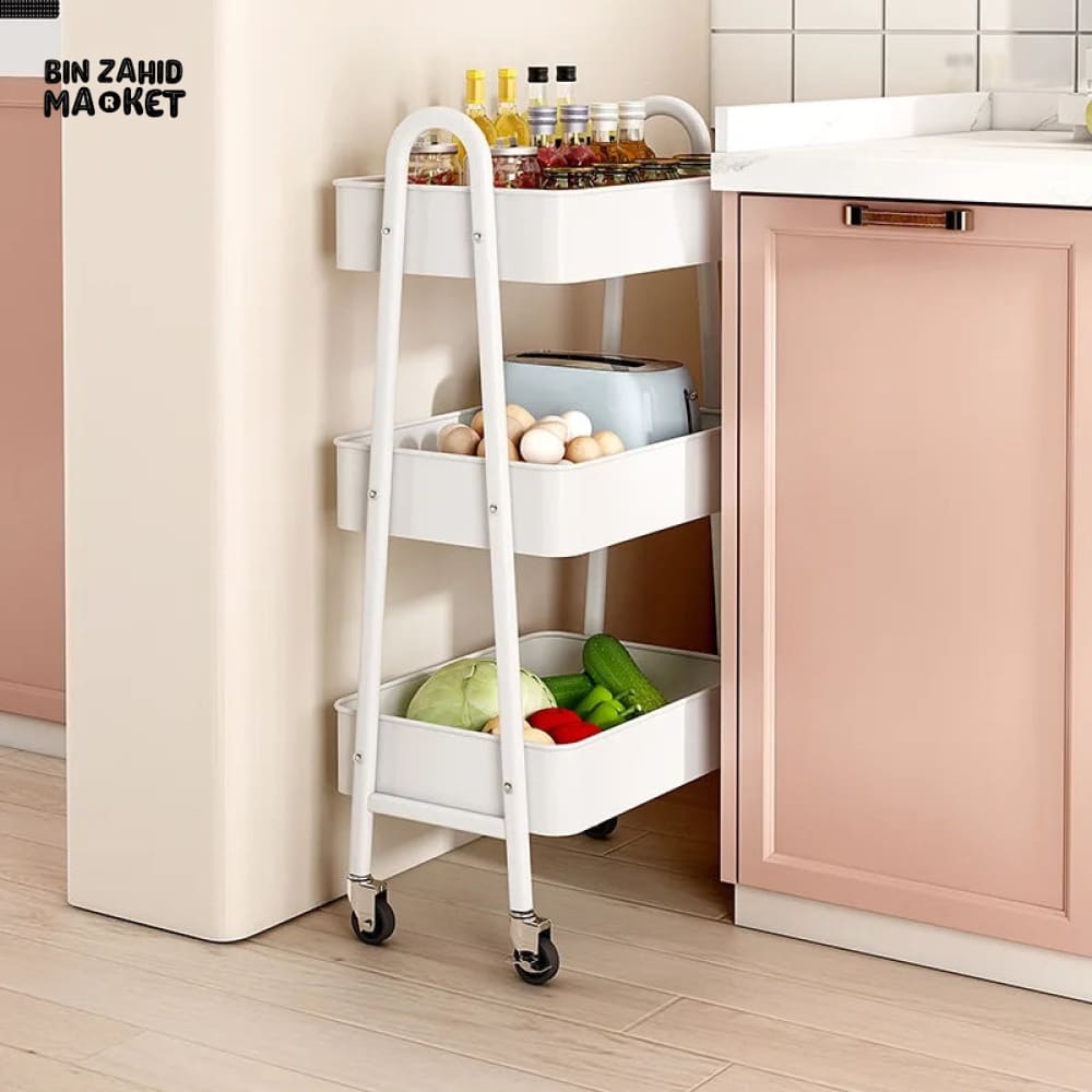 METAL UTILITY TROLLEY