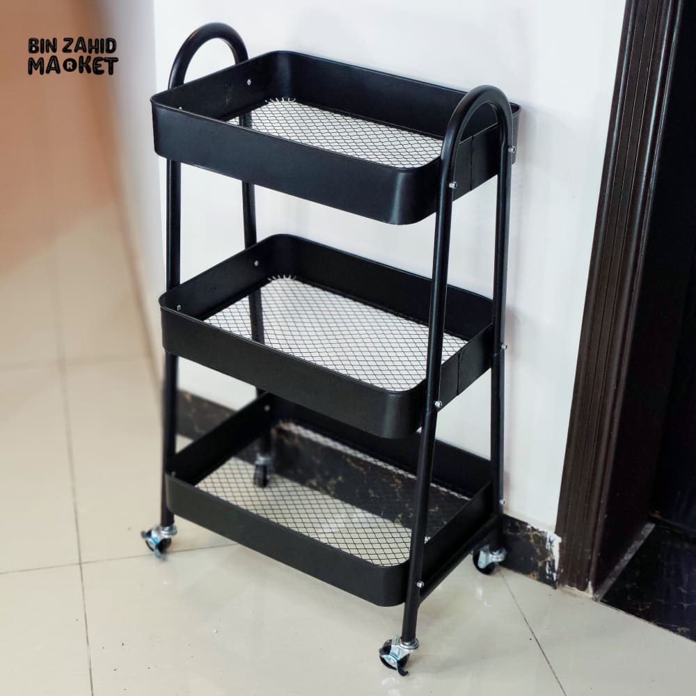 METAL UTILITY TROLLEY