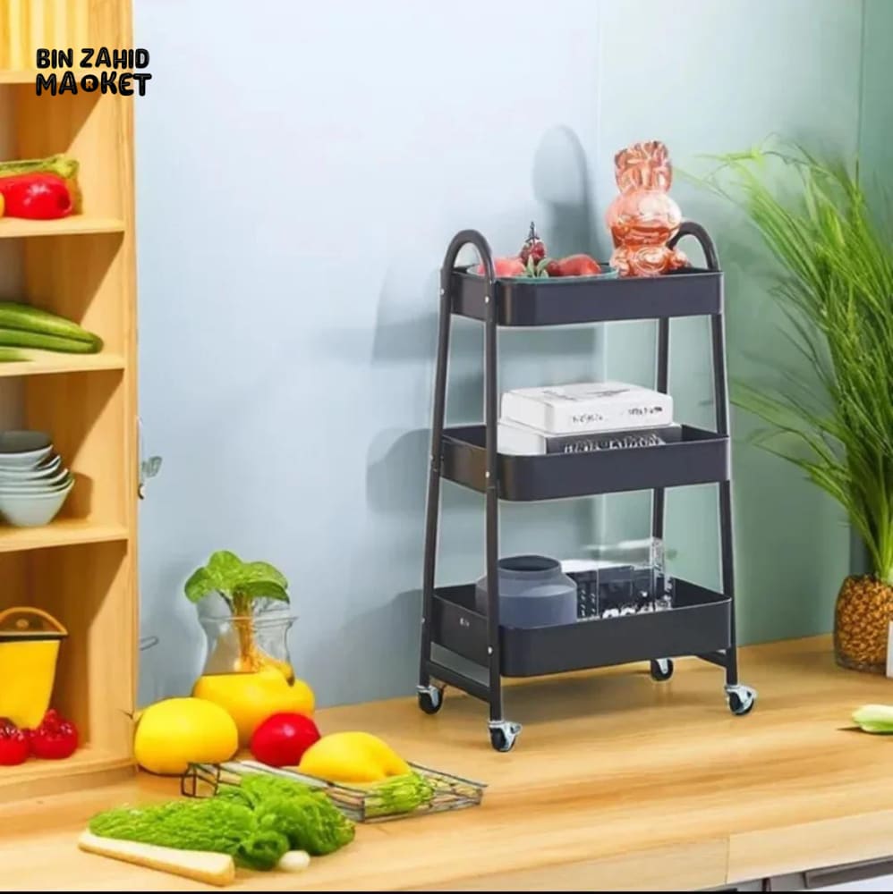 METAL UTILITY TROLLEY